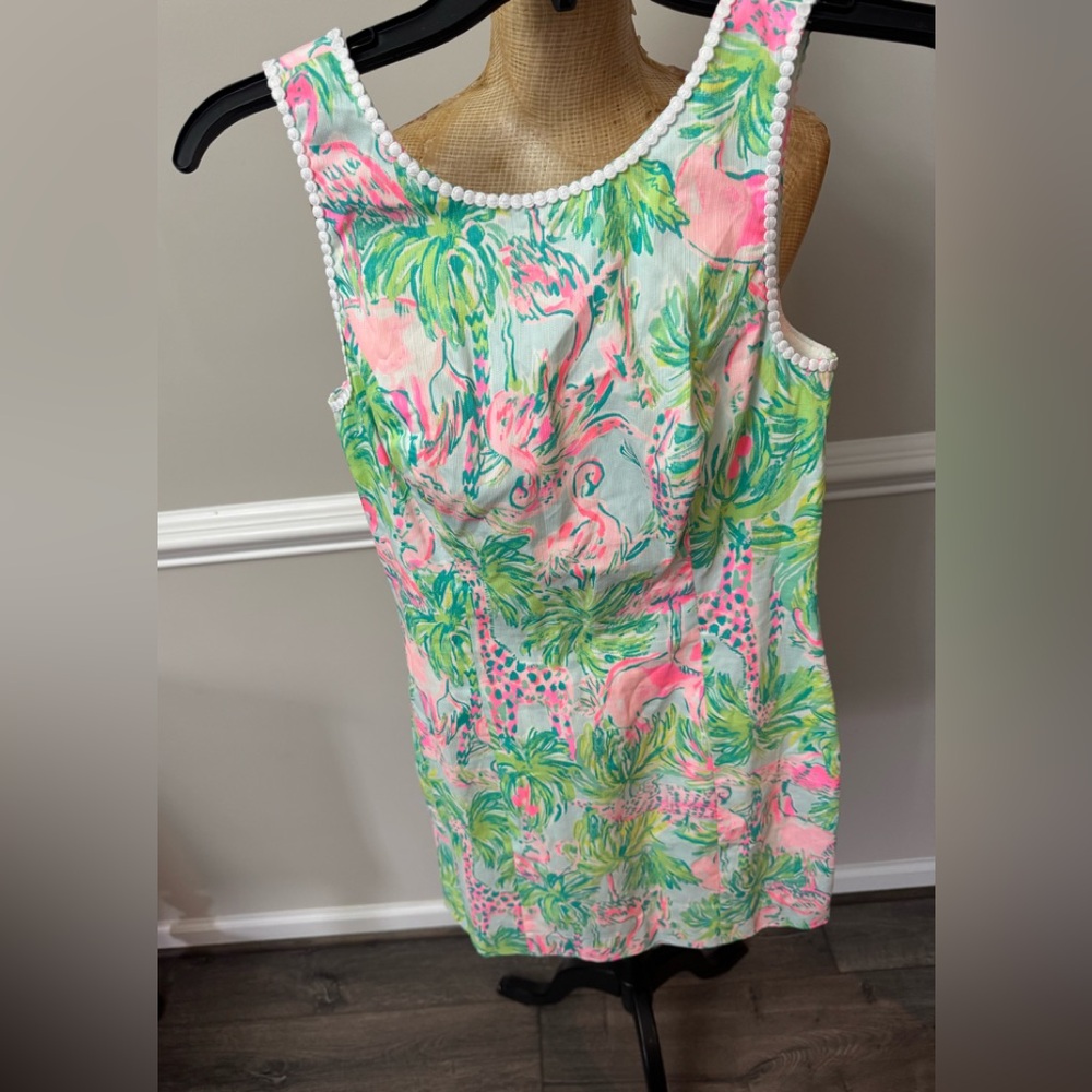 Lilly‎ Pulitzer Colorful Tropical Print Sleeveless Dress 00